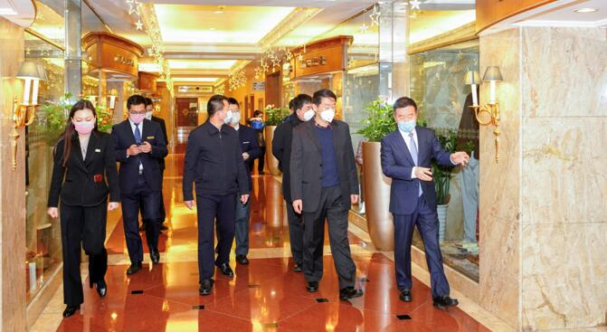 集团党委书记、董事长任丁一行 赴锦江宾馆督导检查疫情防控工作