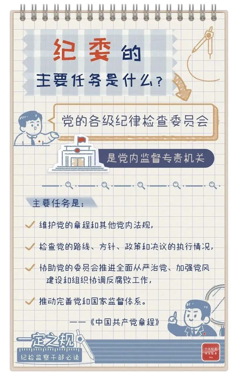 一定之规：纪委的主要任务是什么？